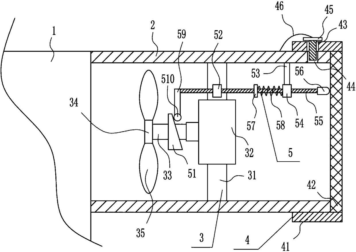 Switch cabinet ventilating apparatus