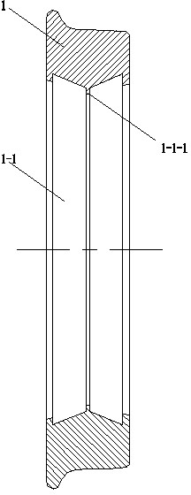 Elastic wheel for rail transit