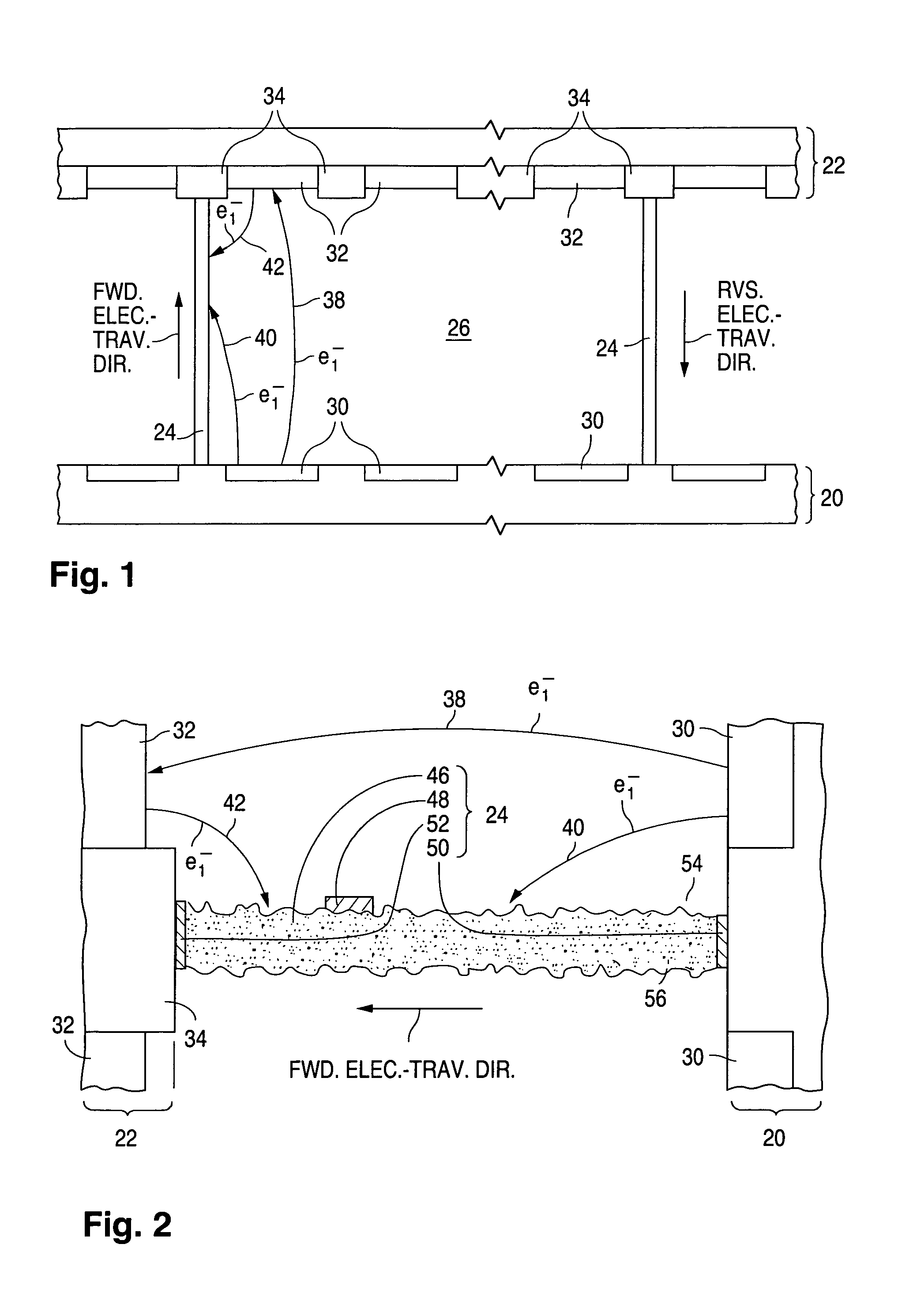 Fabrication of flat-panel display having spacer with rough face for inhibiting secondary electron escape