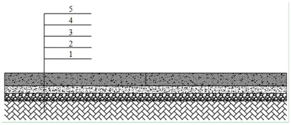 Piezoresistance self-sensing cement concrete material, pavement structure and paving method