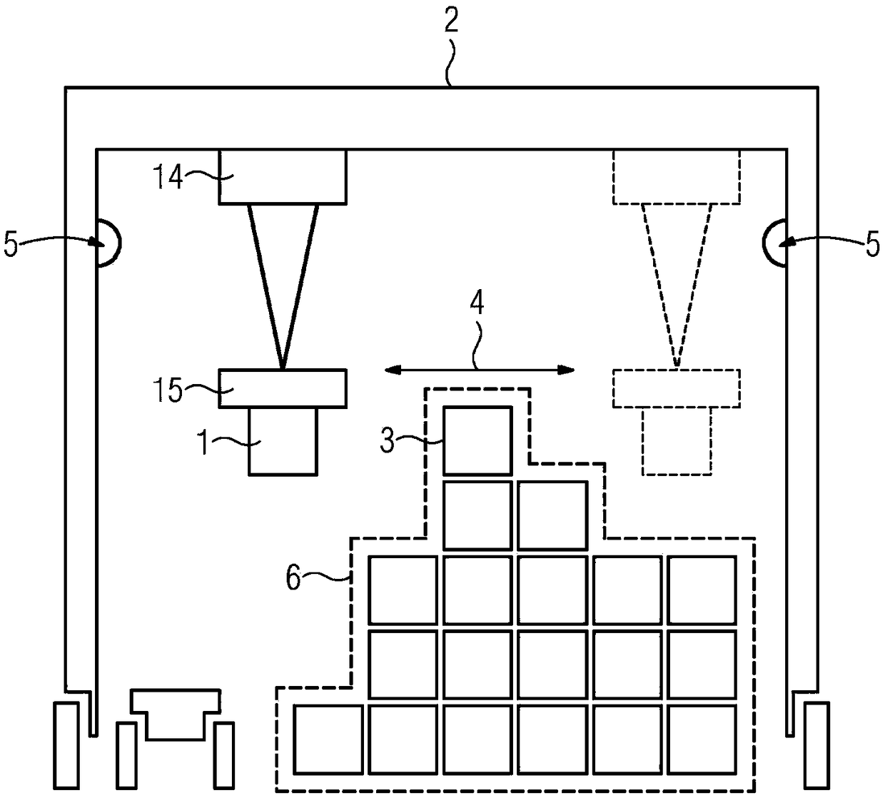 Method and system for avoiding collisions in cranes