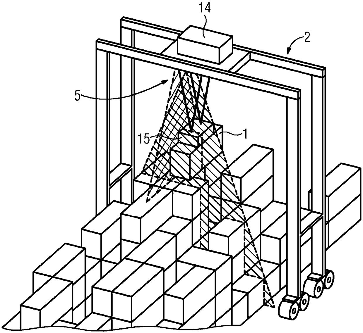 Method and system for avoiding collisions in cranes