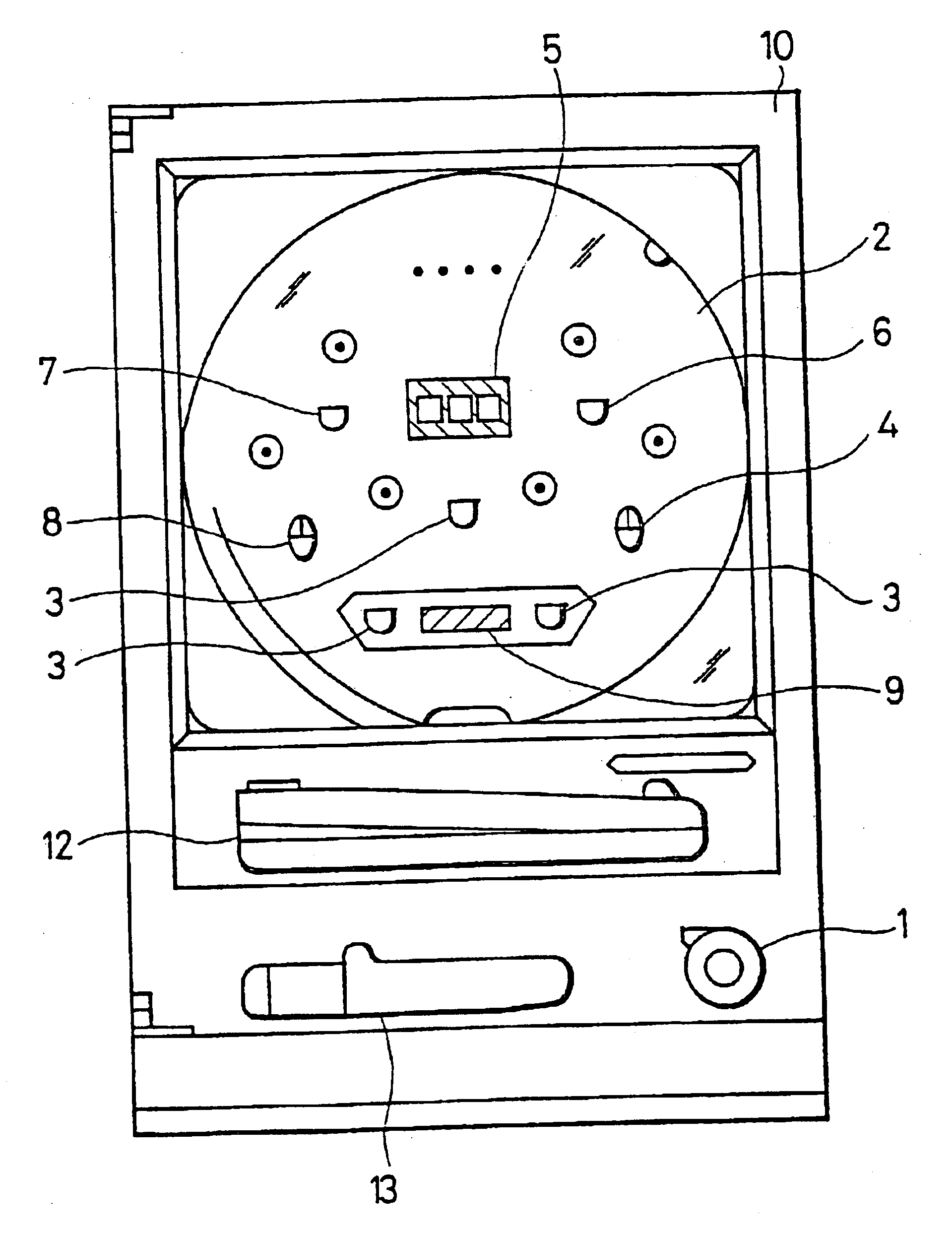 Game machine and game parlor