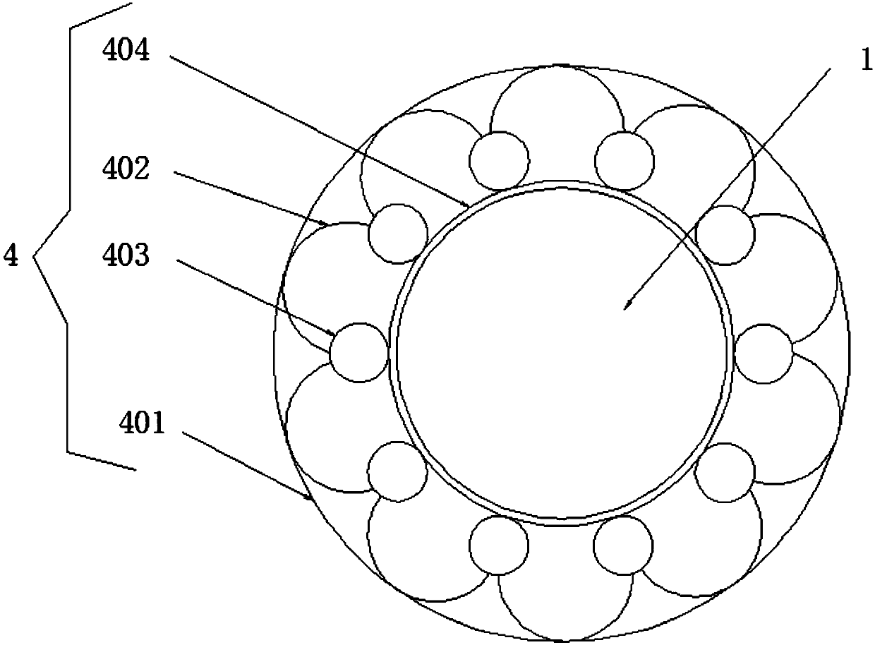 Novel needle mushroom transportation and preservation protection device