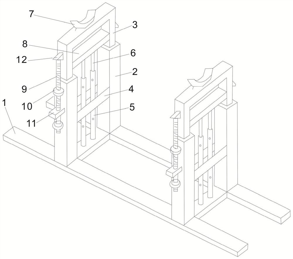 Hydraulic lifting support for coal conveying belt