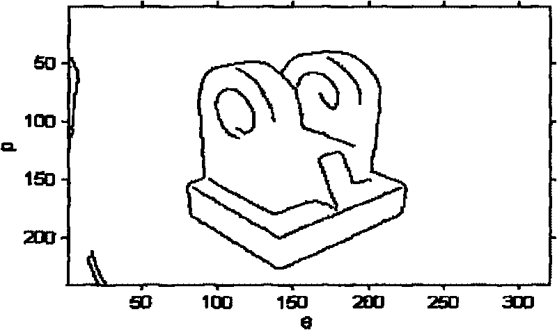 Method for three-dimensional reconstruction of straight-line optical flow field based on intelligent optimization algorithm