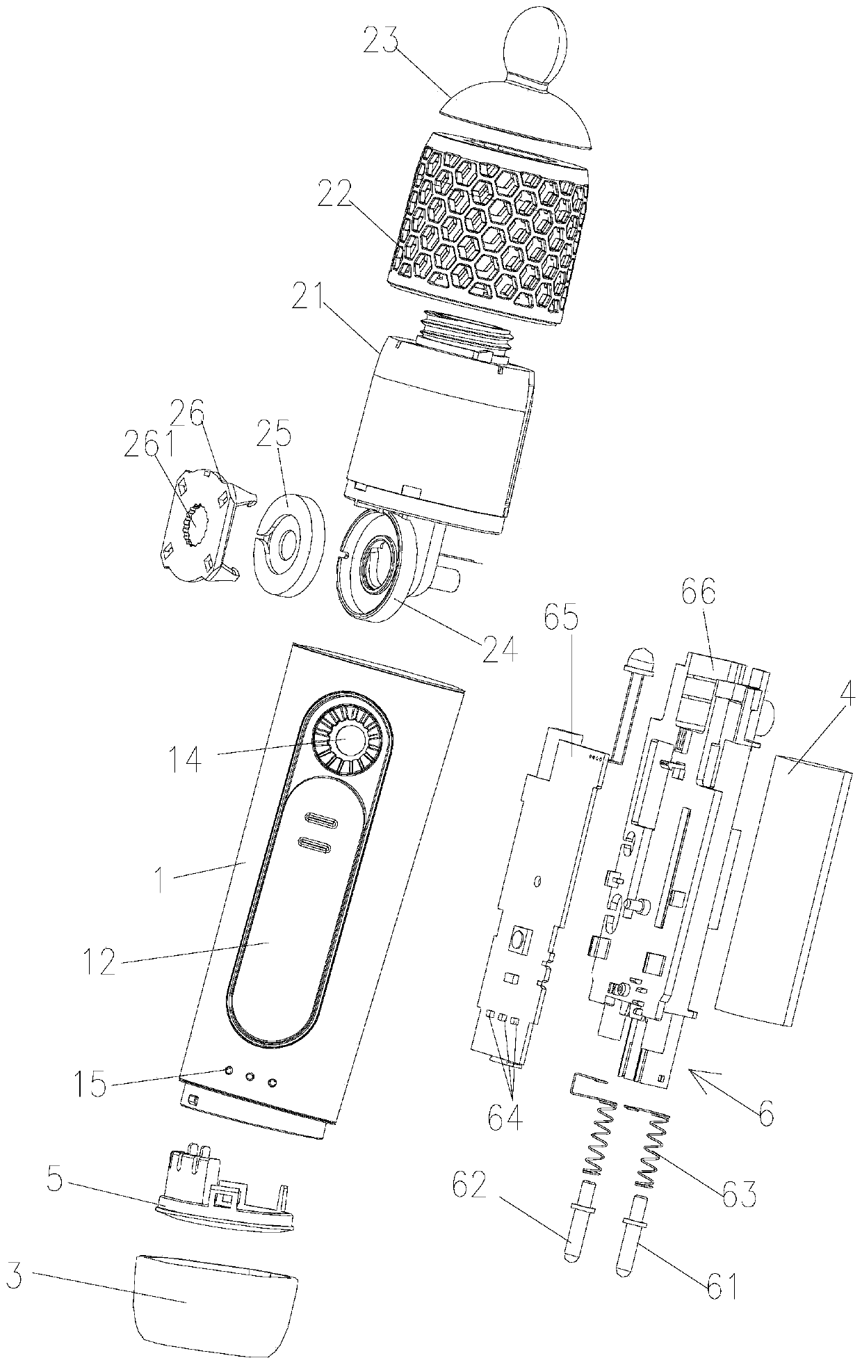 Hydrating apparatus and skin moisture detection method and device therefor