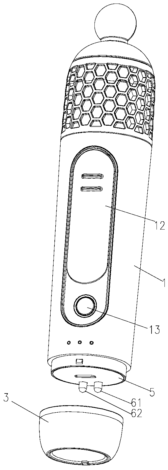 Hydrating apparatus and skin moisture detection method and device therefor