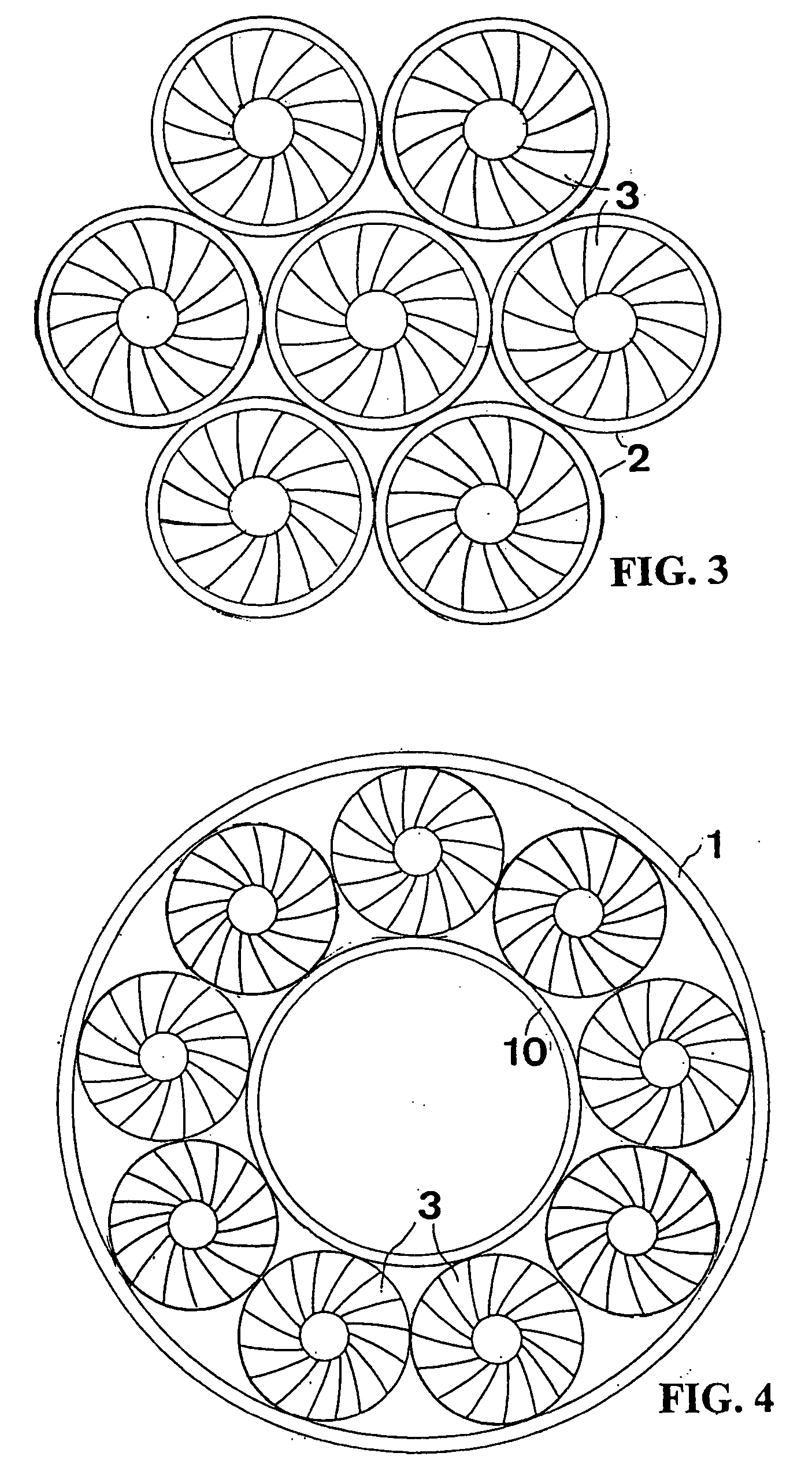 Turbofan or turbojet arrangement for vehicles, craft, aircraft and the like