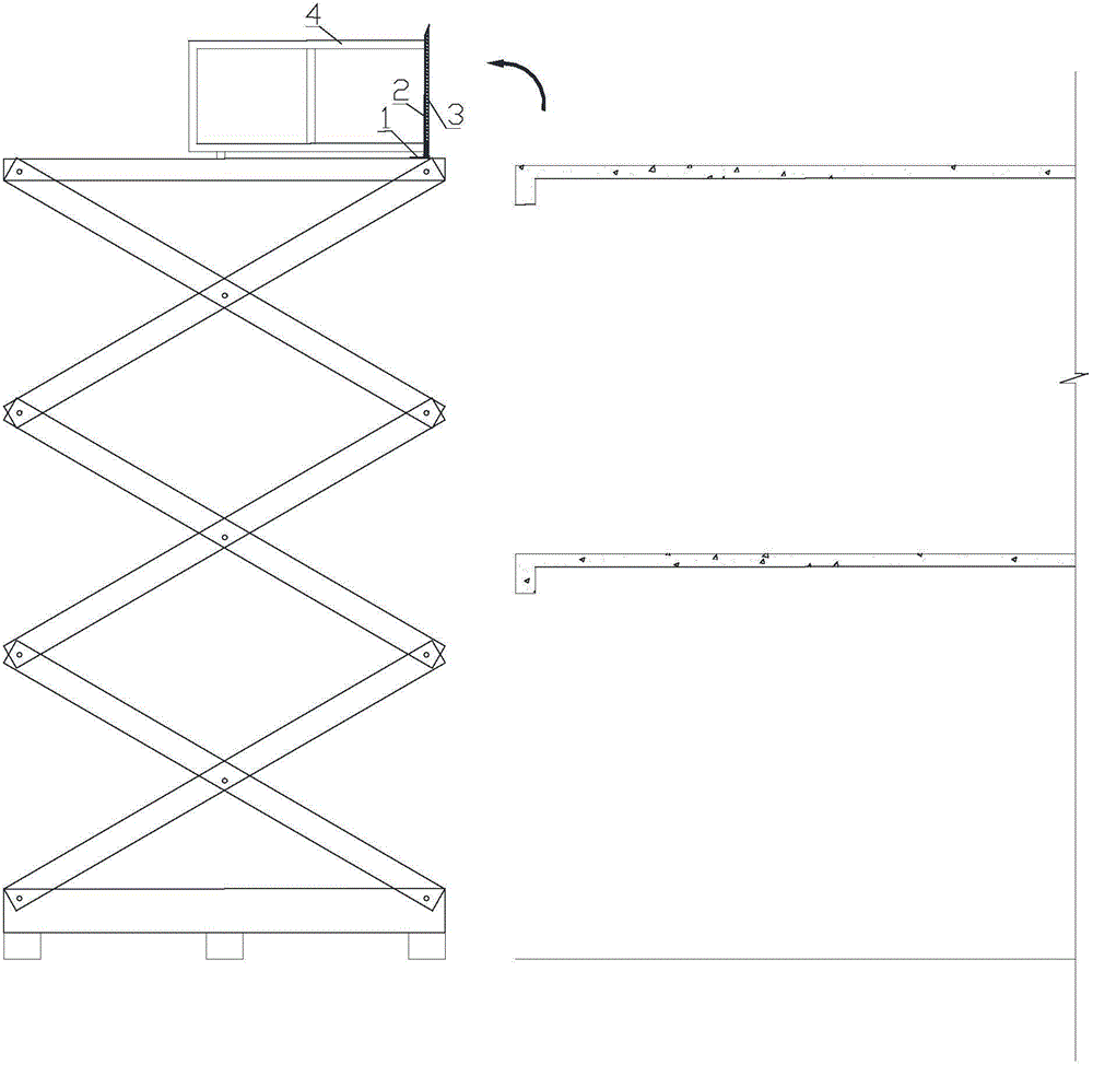 Rapid docking platform and building method thereof