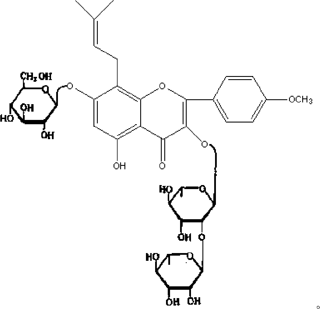 Use of epimedin C