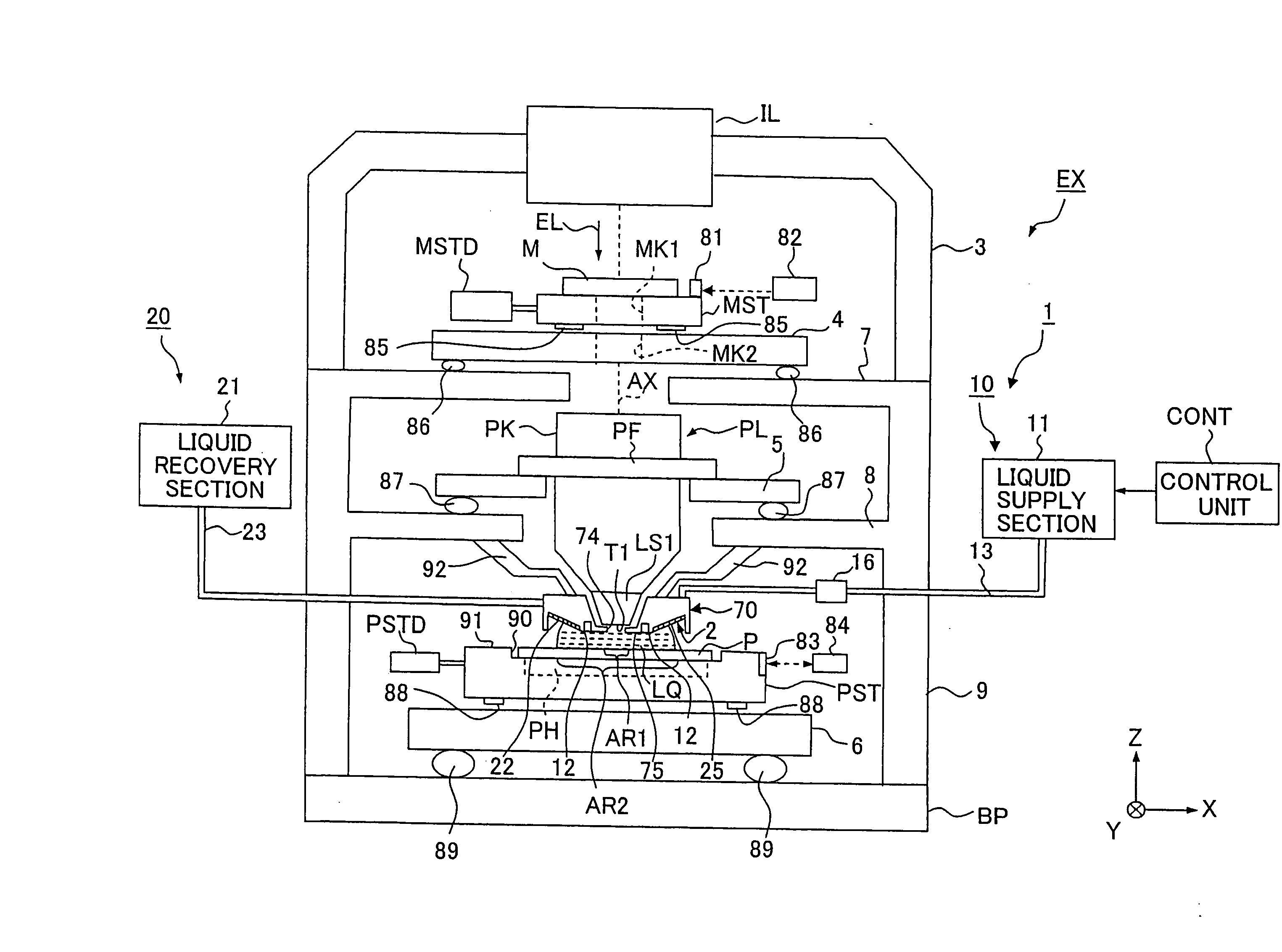 Exposure apparatus, exposure method, and method for producing device