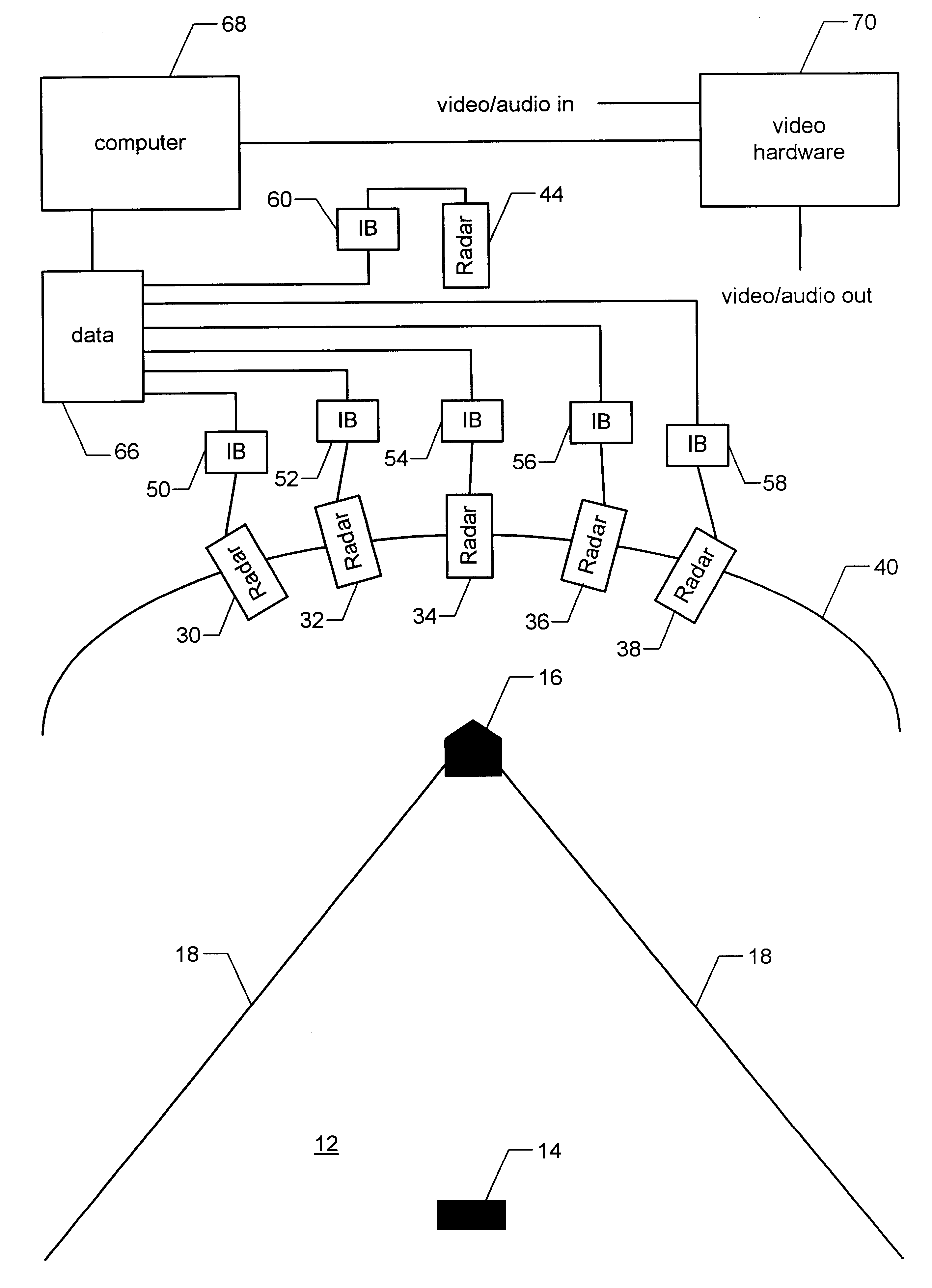 System for determining the speed and/or timing of an object