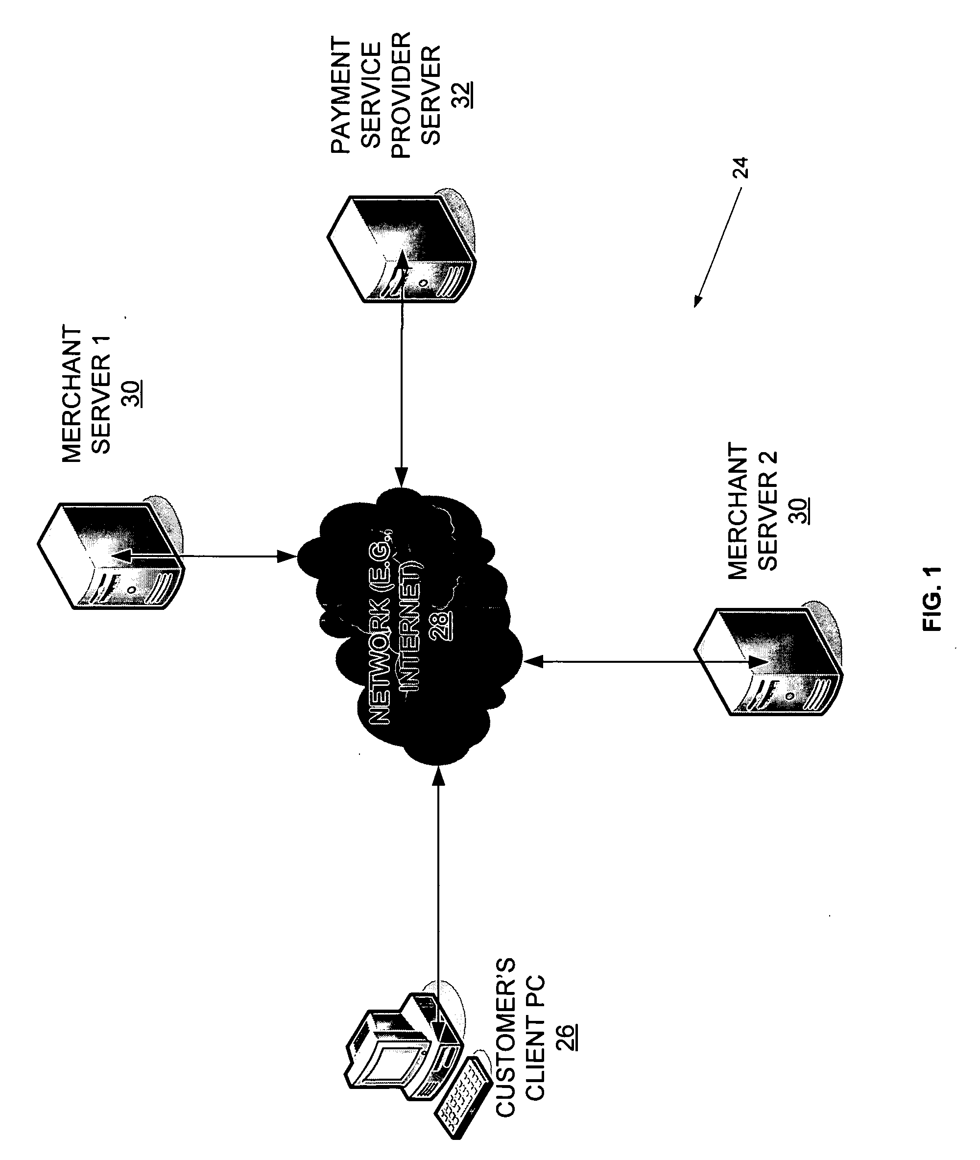 Method and system for facilitating merchant-initiated online payments