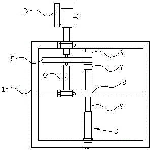 Recycling treatment device for waste dry batteries