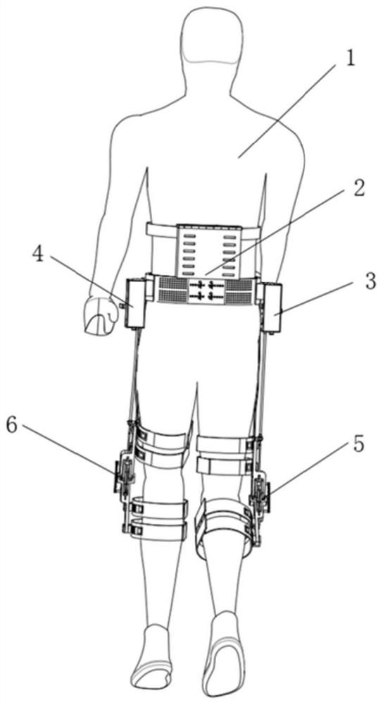 An active knee hyperextension lower limb rehabilitation exoskeleton device