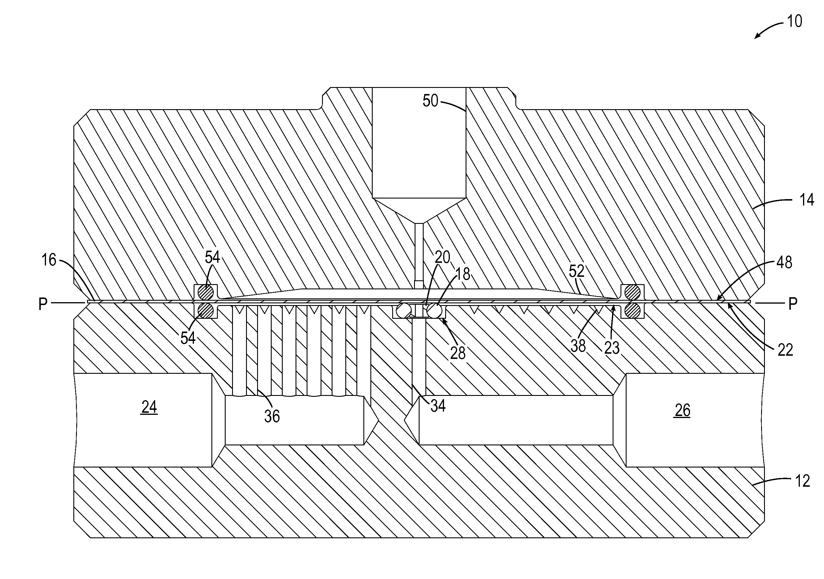 Back pressure regulator with floating seal support