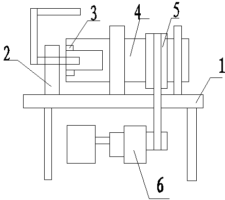 Automatic threading device for bolt