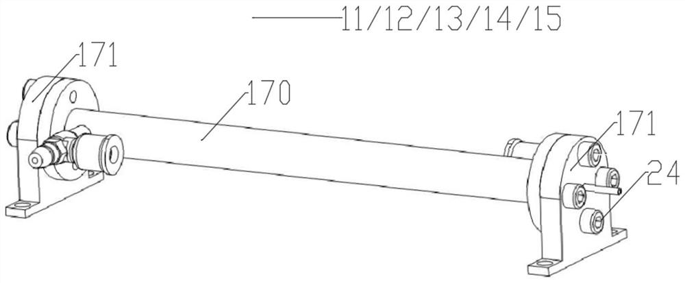 Continuous modification equipment and hydrophilic modification method of e-ptfe hollow fiber membrane