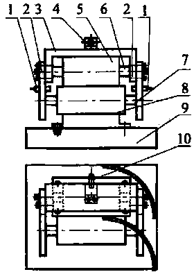 Fully-automatic numerical control ball bearing inner ring groove grinder