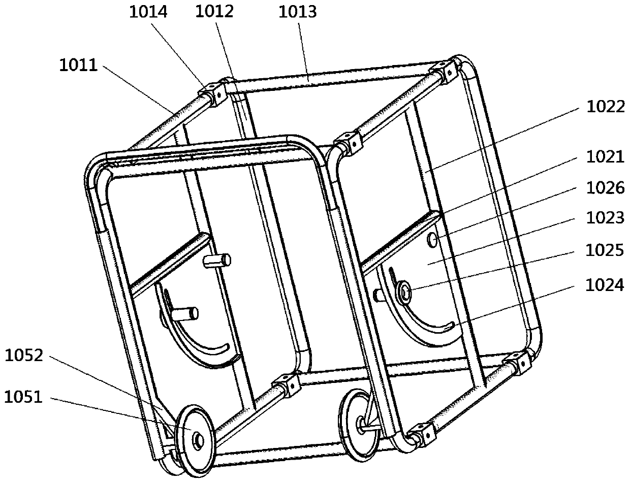 Lightweight fire-fighting movable induced draft fan