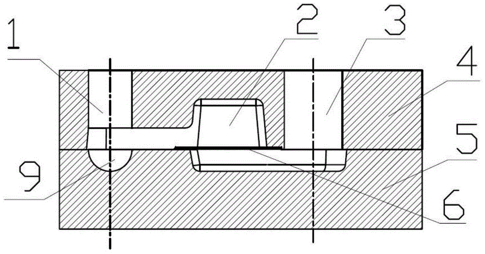 Universal bottom mold for pouring precoated sand mold