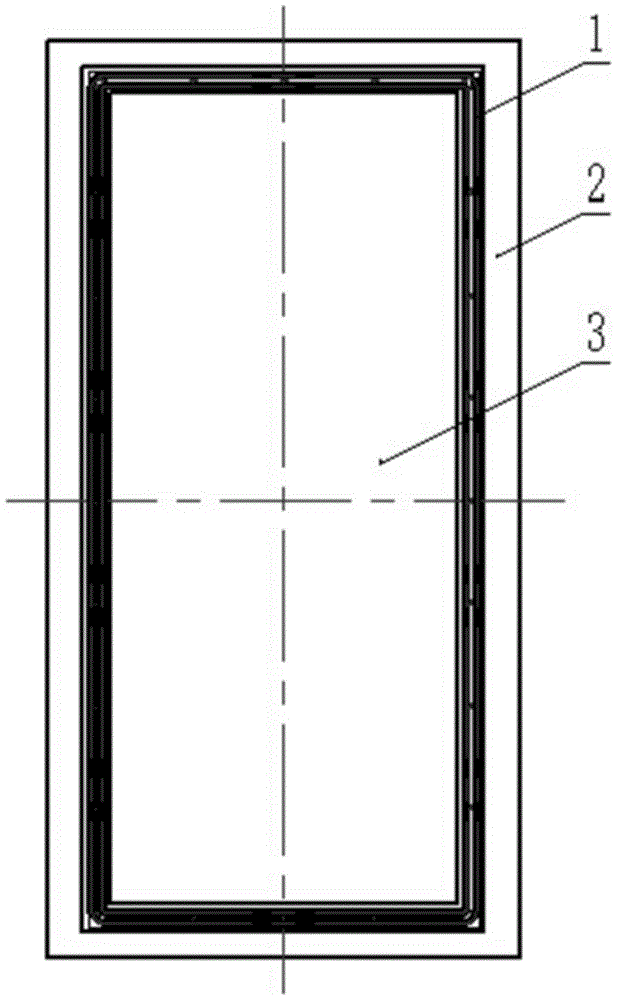 An airtight door and its seal structure