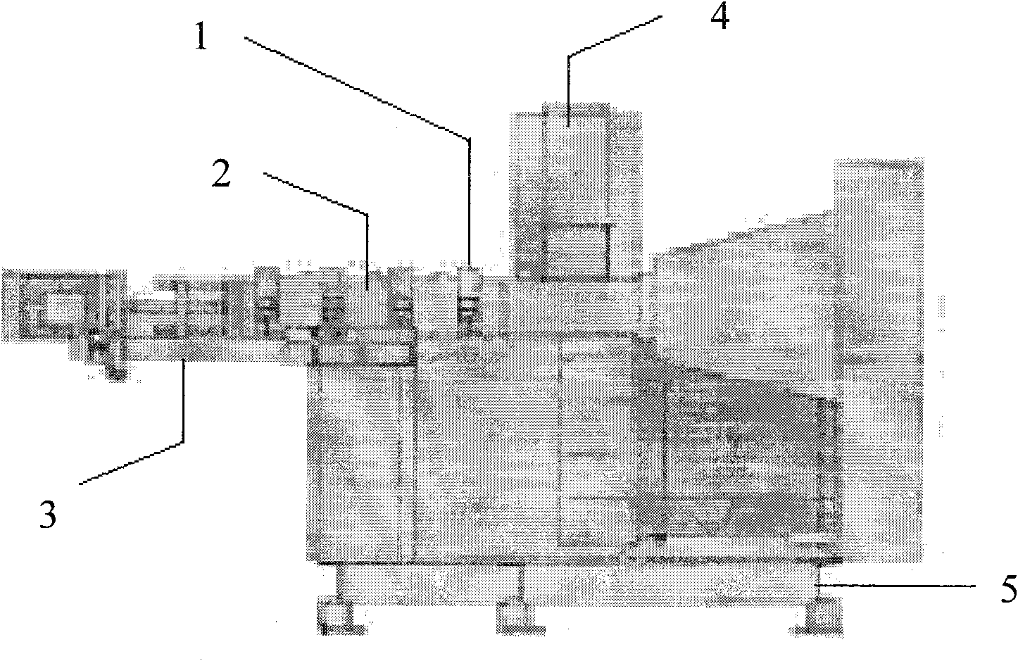 Key device for preparing enriched rice molding with hot-pressing gel method