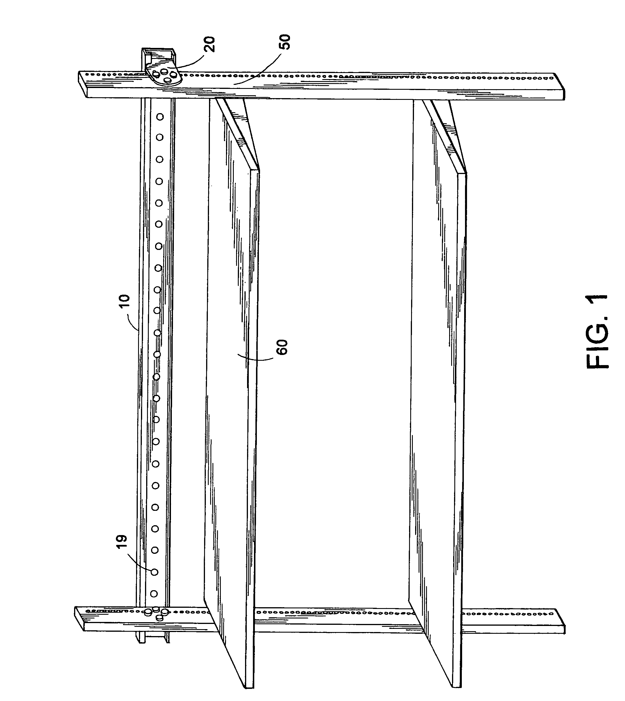 Closet partition system