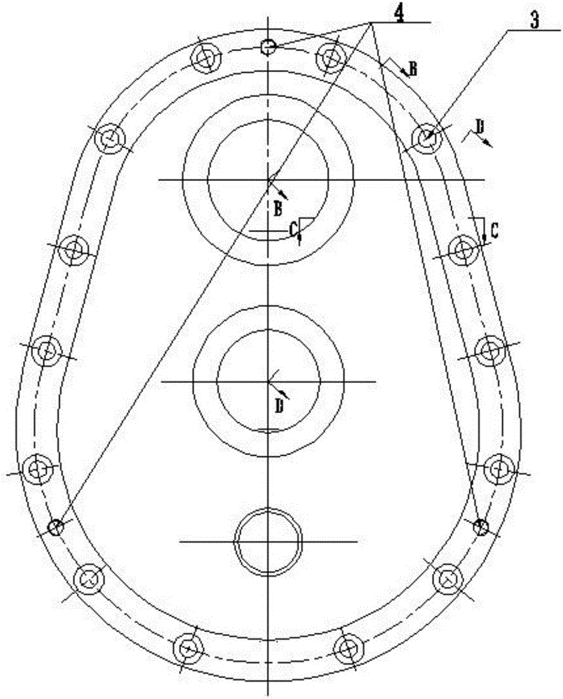 A kind of high-speed gearbox processing method