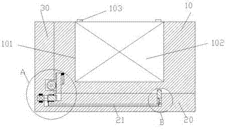 Electric power storage device of new energy automobile