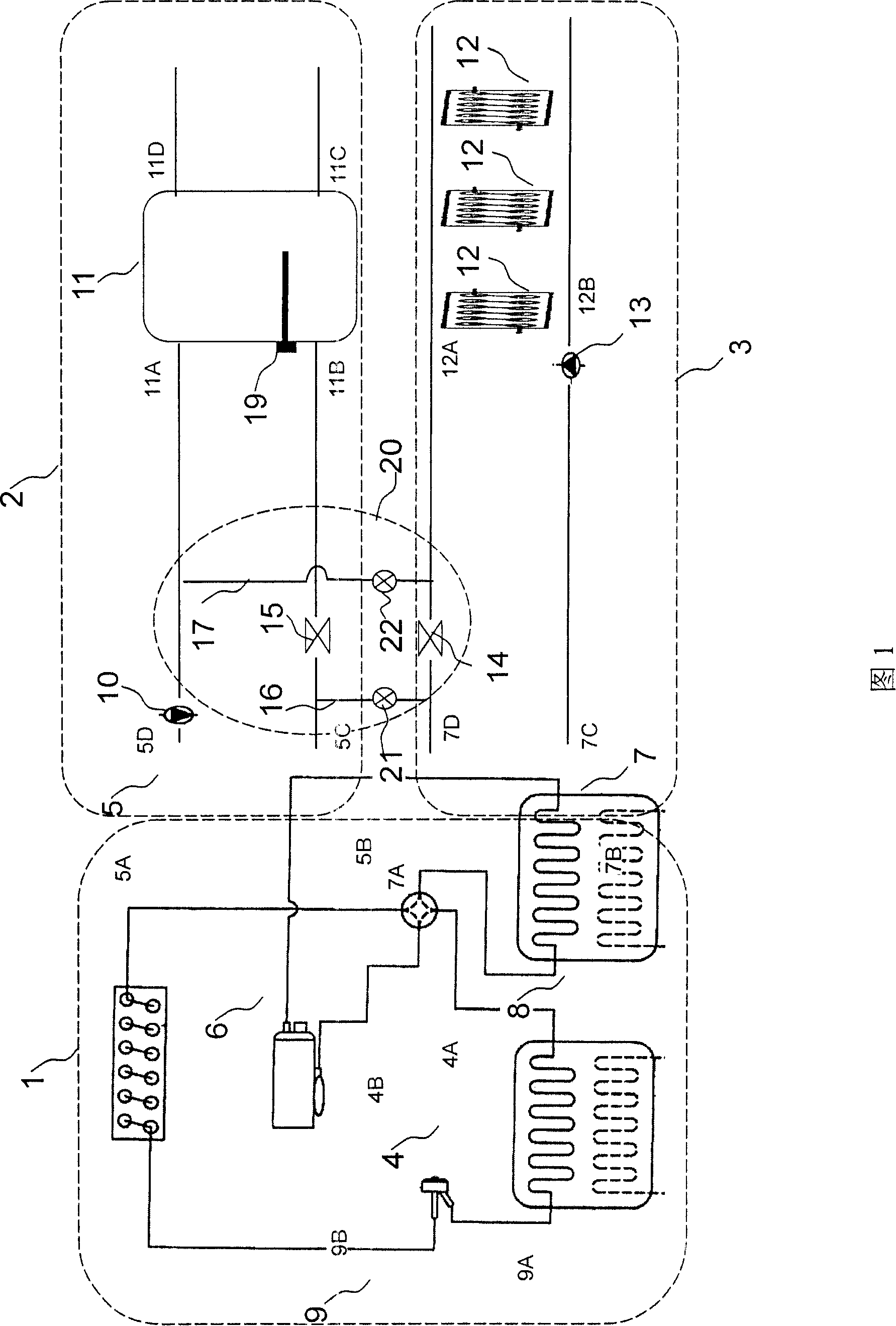 Heat pump installation