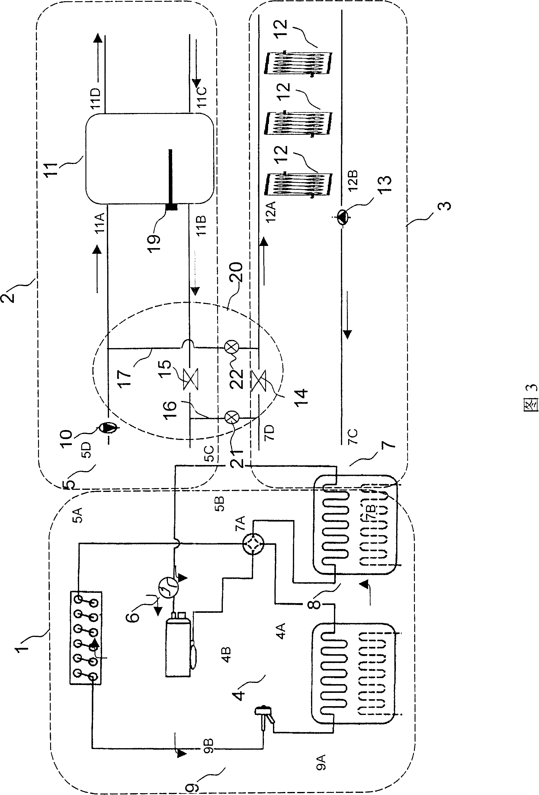 Heat pump installation