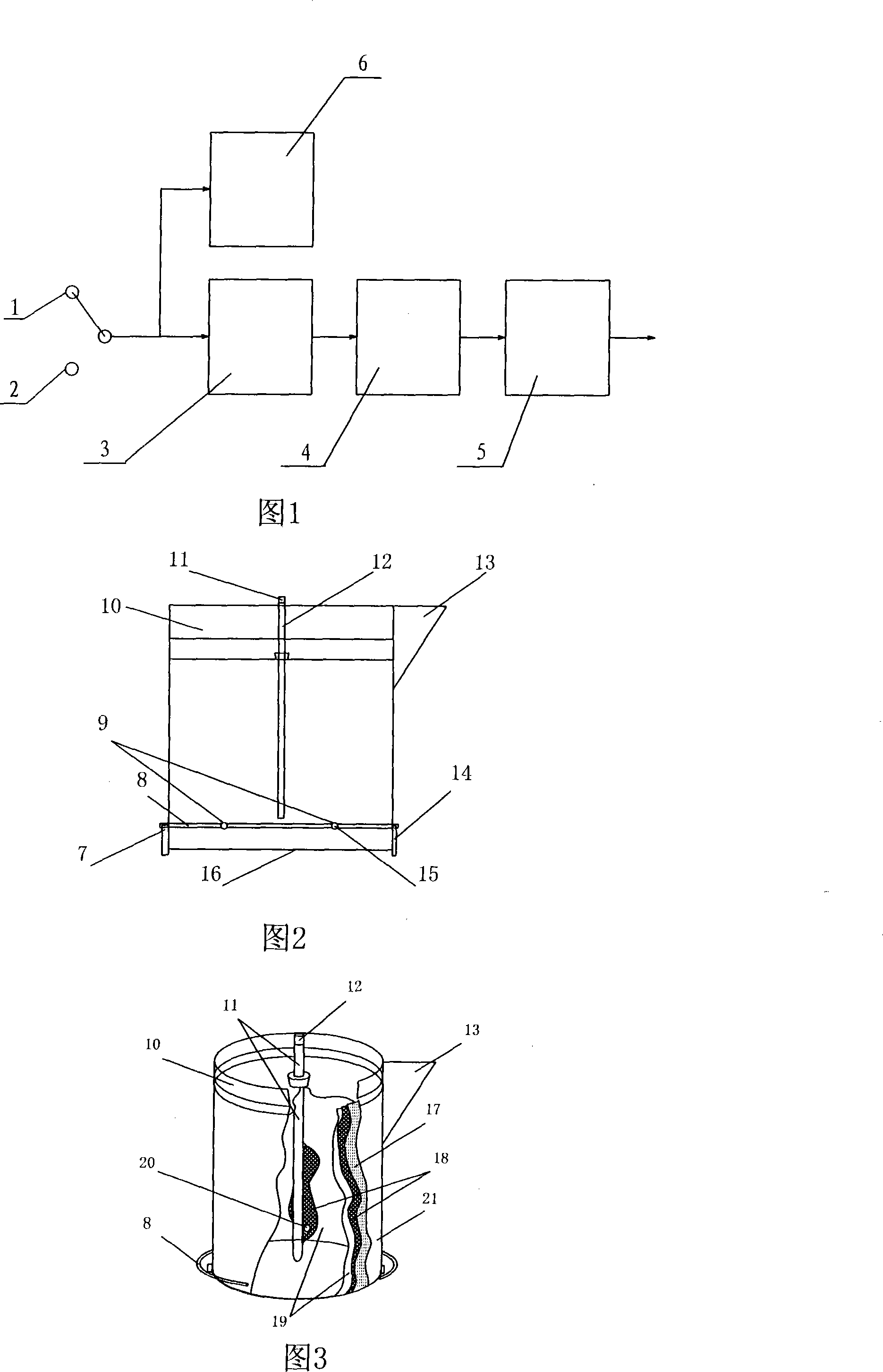 Soft soil, sludge impulse type electro-dewatering treating method and device thereof