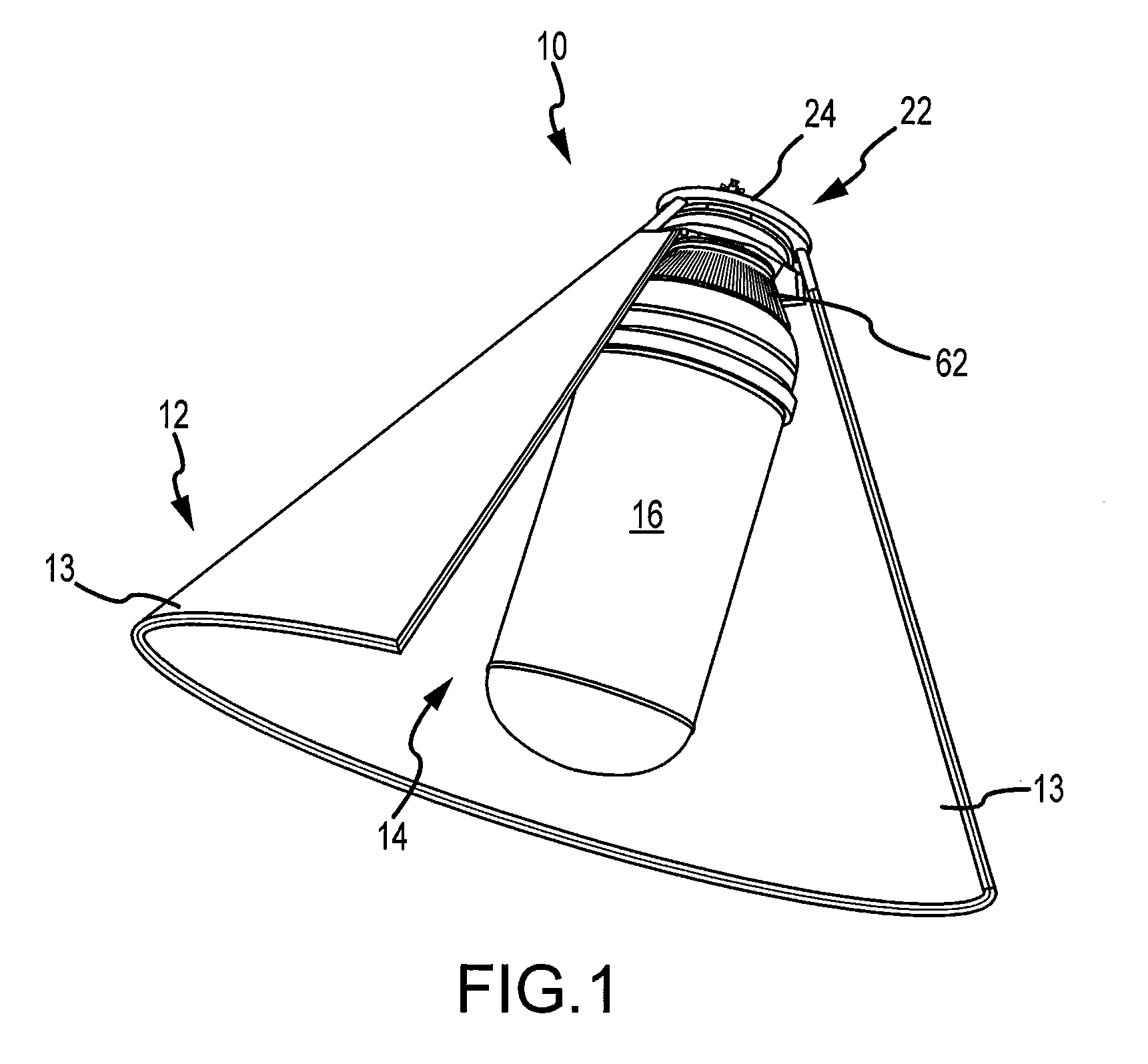 Cryogenic propellant depot and integral sunshield