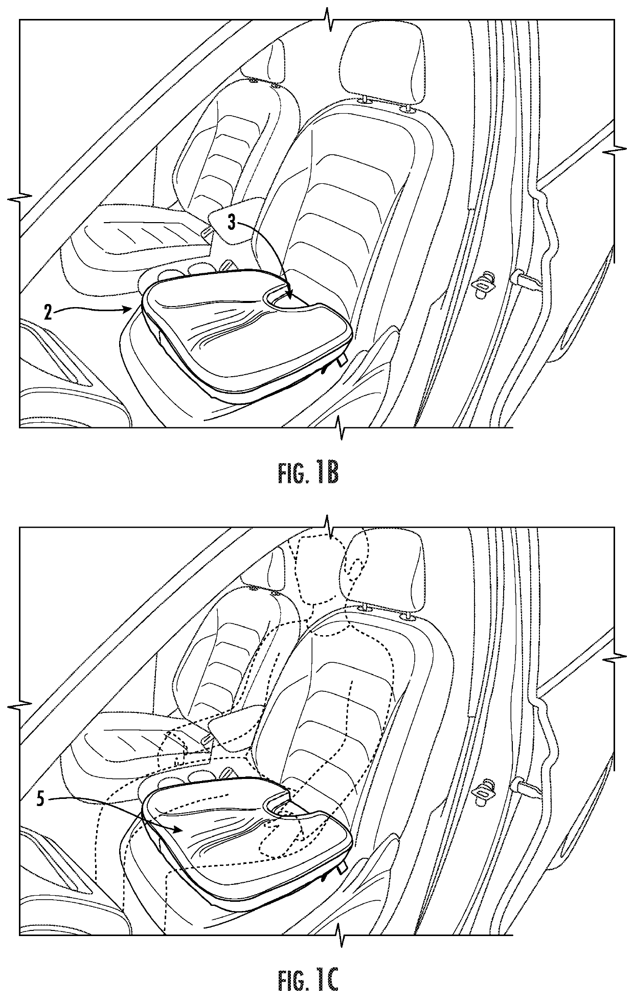 Dual-use support cushion