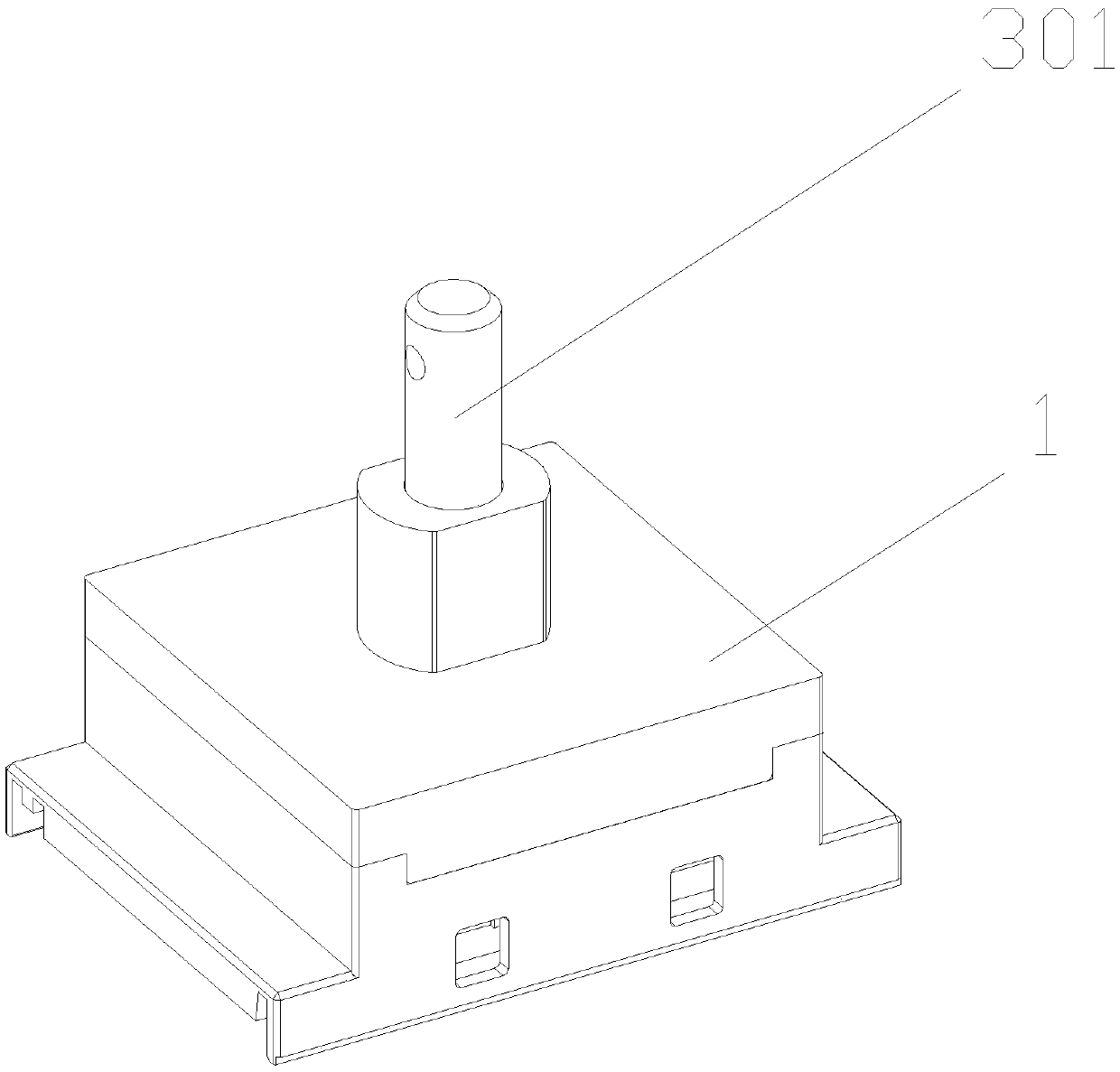 Rotary switch operating mechanism