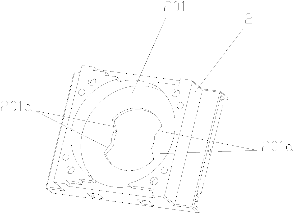 Rotary switch operating mechanism