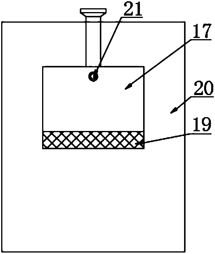 Underground liftable environmental-protection garbage can