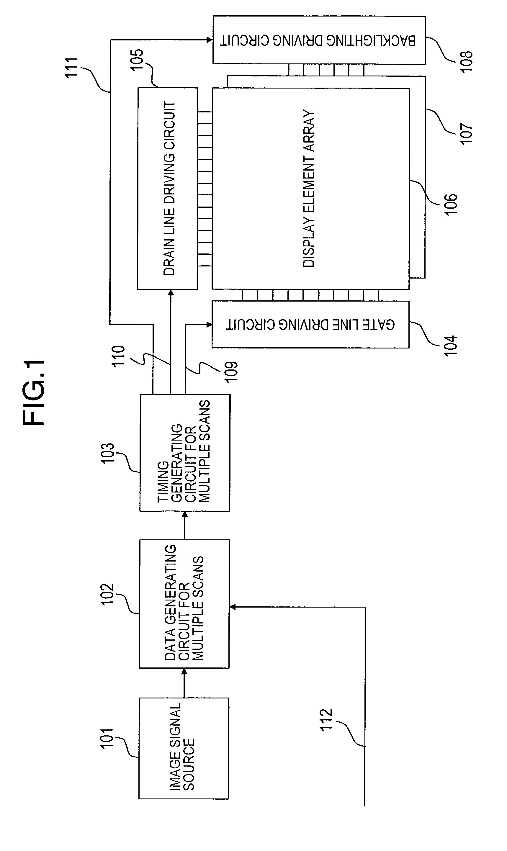 Matrix-type display device