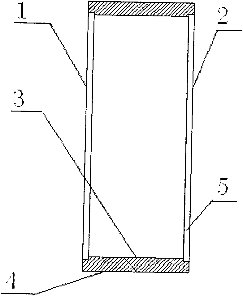 Manufacturing process of high-power low-speed diesel shaft bushing