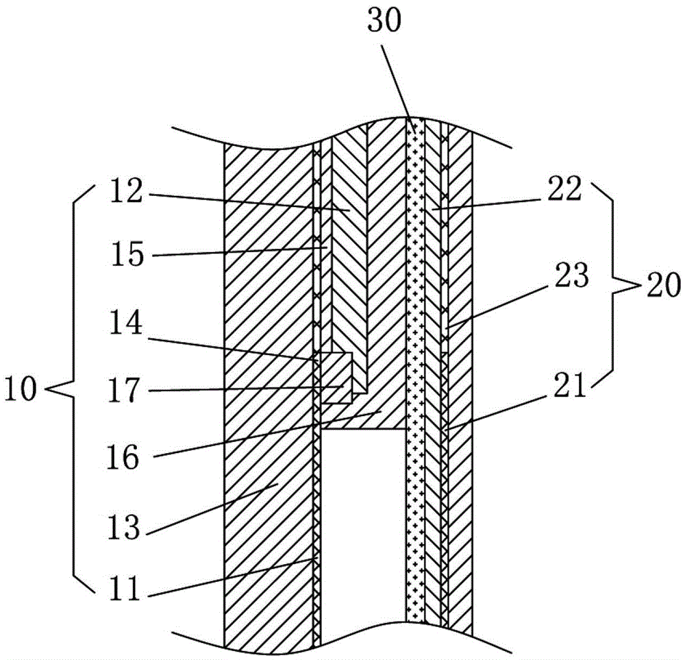 Capacitive touch screen and manufacturing method thereof