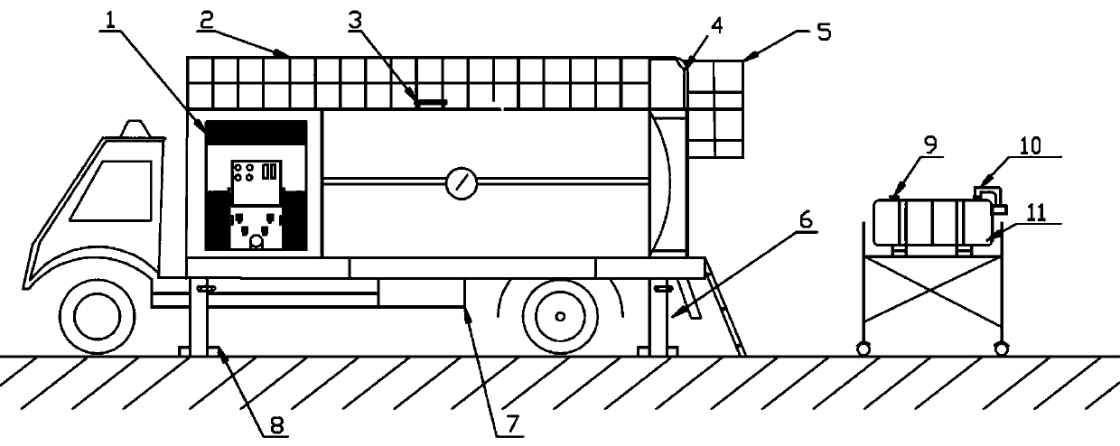 Civil aviation fuel filling equipment training platform