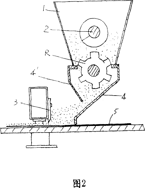 Laying off mechanism of bentonite waterproof compound felt processing machine