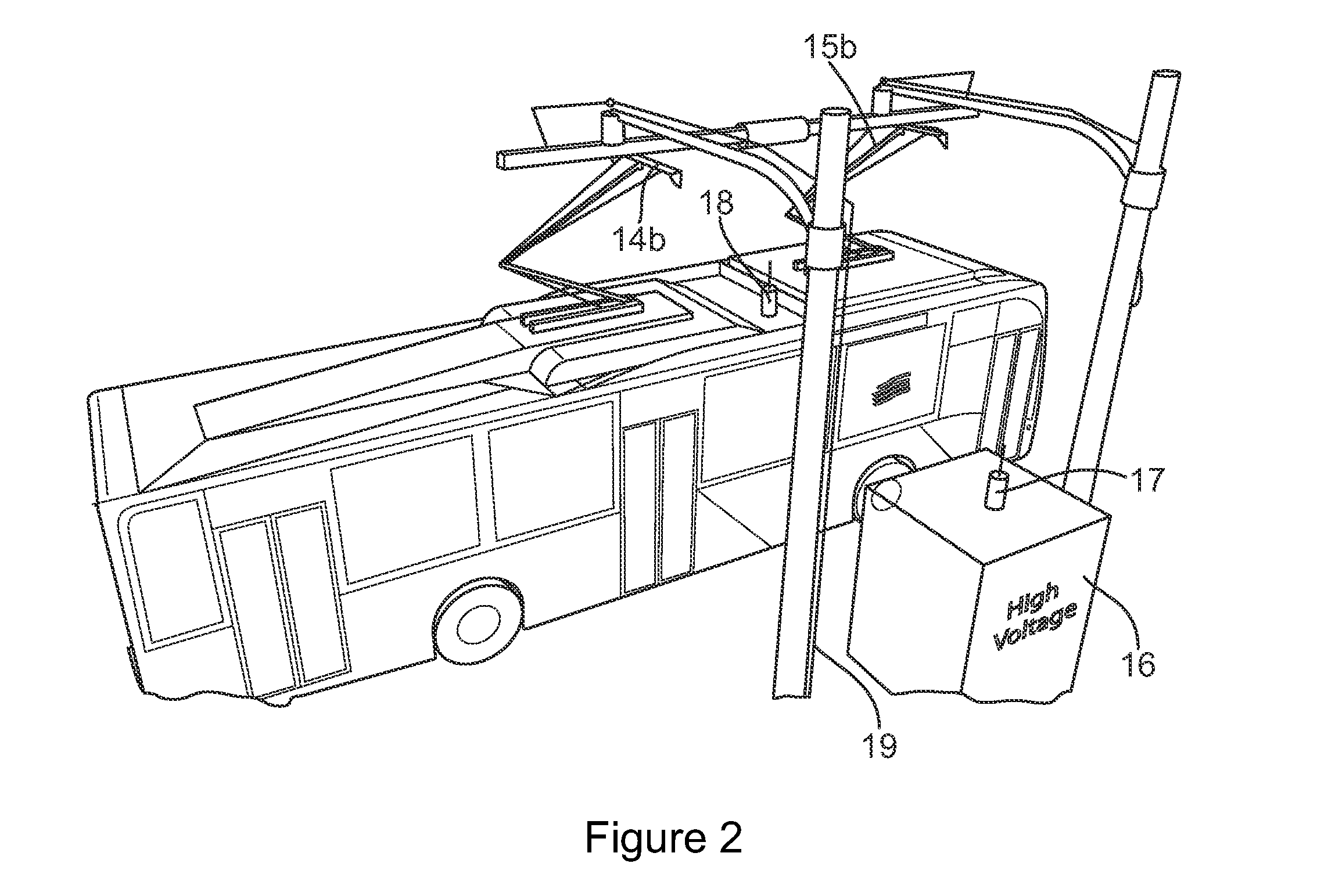 Electric vehicle charging station and charge receiving arrangement for a vehicle