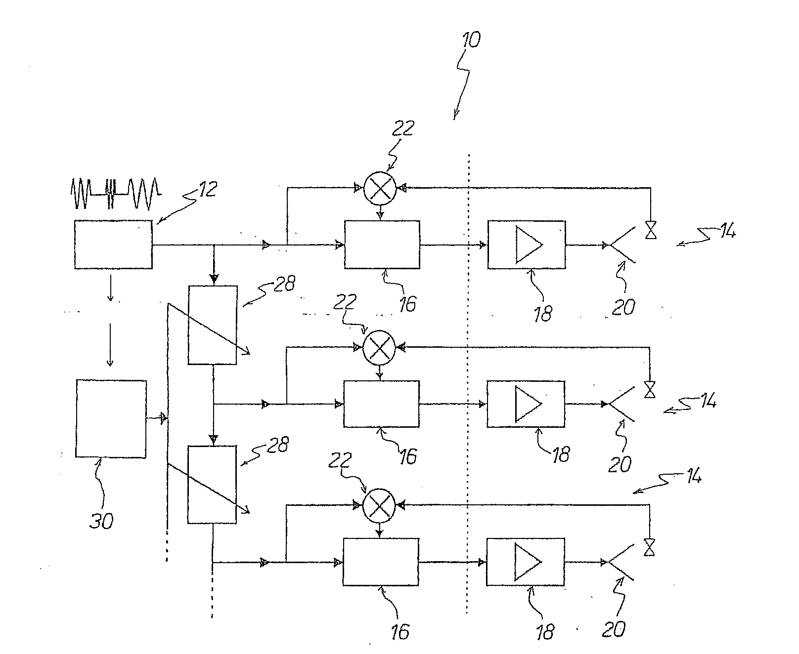 Method and system for defence against surface-to-air missiles