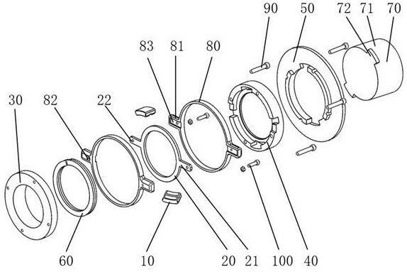 A fast detachable fixing device and using method thereof