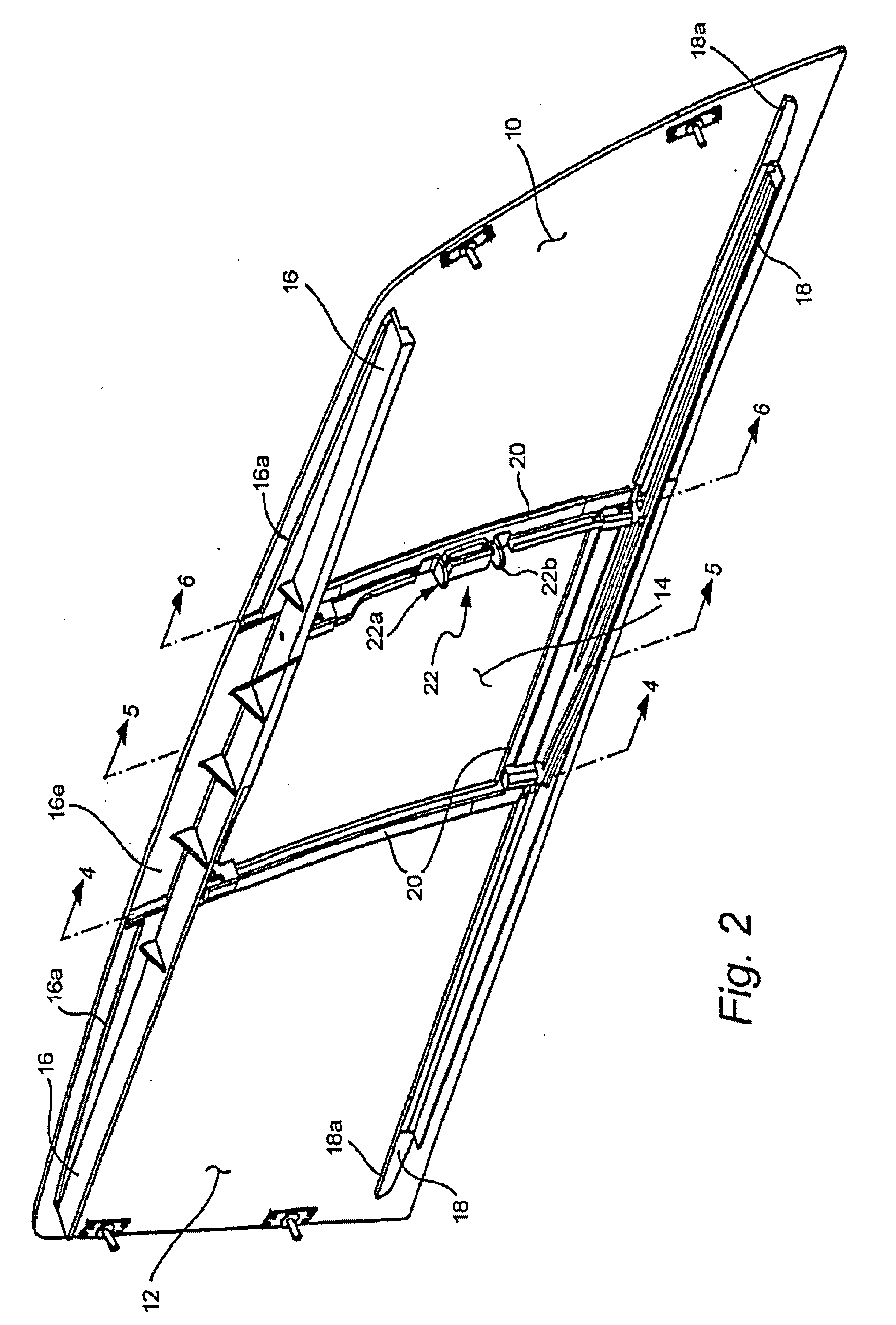 Supported hollow seal