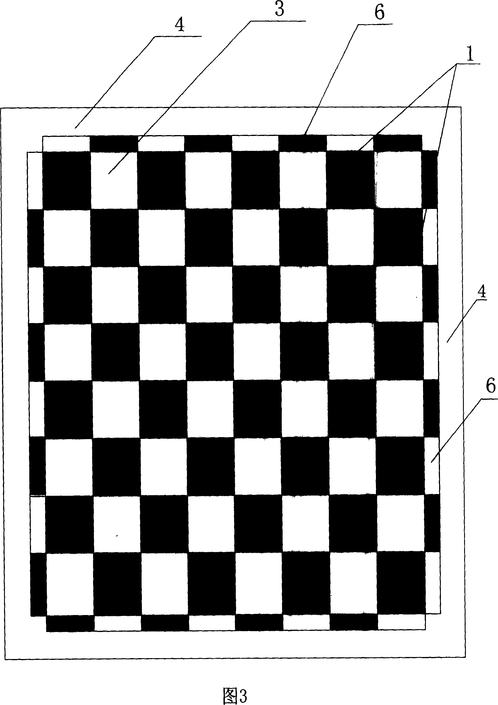 Assembled chessboard and manufacturing method thereof