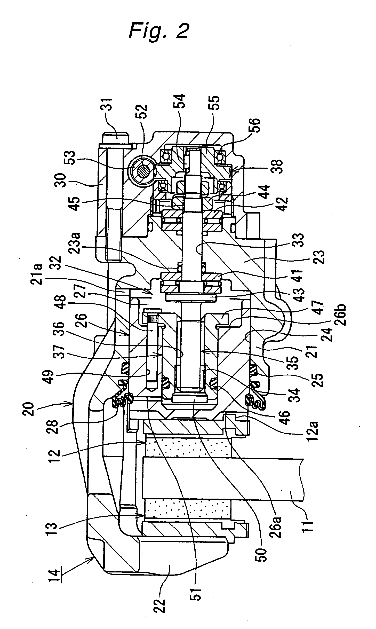 Disk brake with a parking brake function